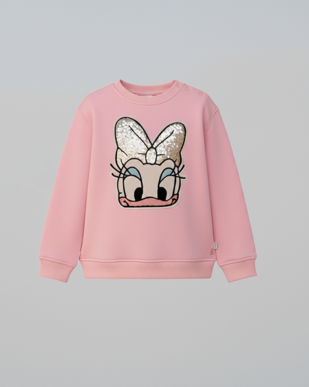 Daisy Thick Sweatshirt- Pink