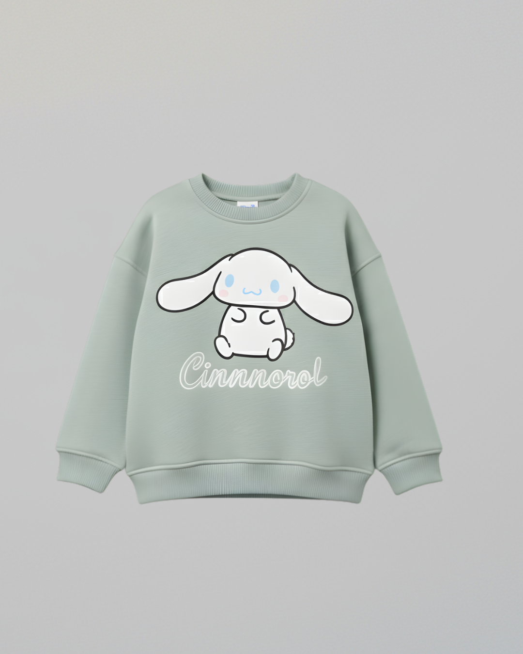 سويت شيرت سينامورول للجنسين - أخضر مينت