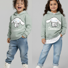 هودي سينامورول أطفال شتوي - أخضر مينت