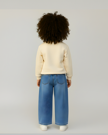 Ketty Thick Sweatshirt- Beige