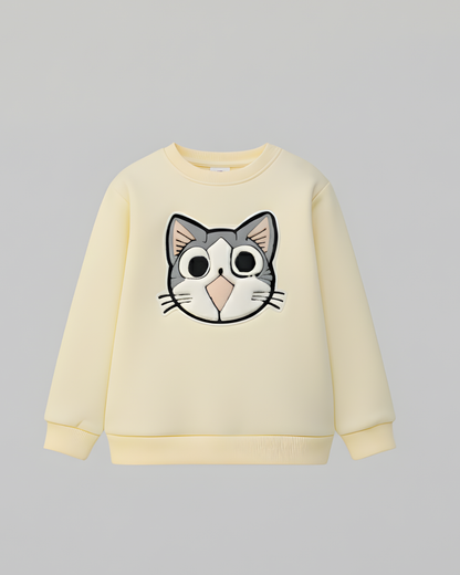 Ketty Thick Sweatshirt- Beige