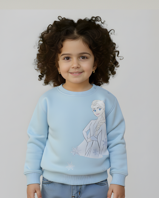 Frozen Sweatshirt- Baby Blue