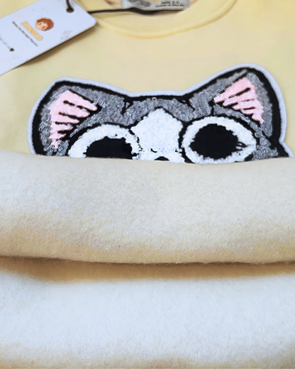 Ketty Thick Sweatshirt- Beige