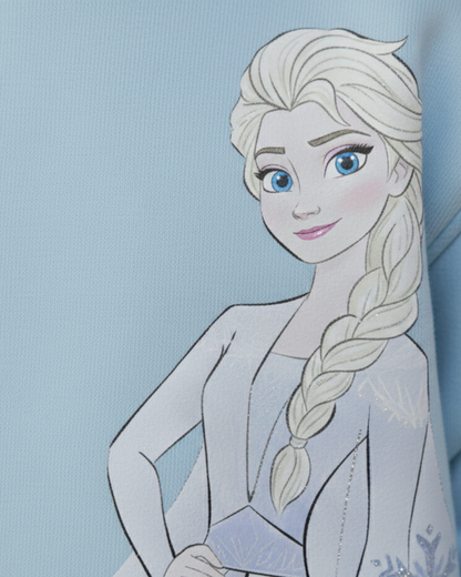Frozen Thick Sweatshirt- Baby Blue