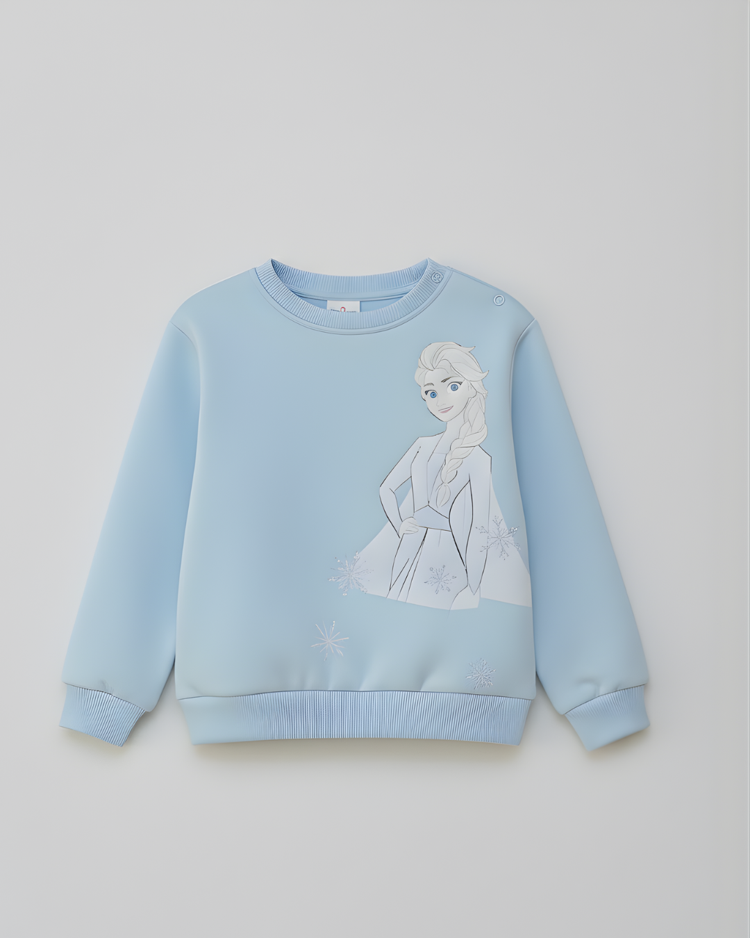 Frozen Thick Sweatshirt- Baby Blue