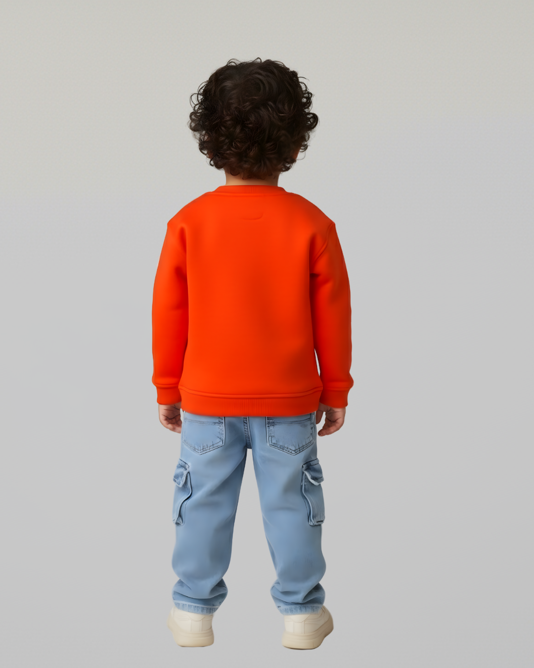 Minion Unisex Thick Sweatshirt- Orange