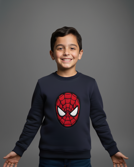 Urban Spider Sweatshirt- Navy Blue