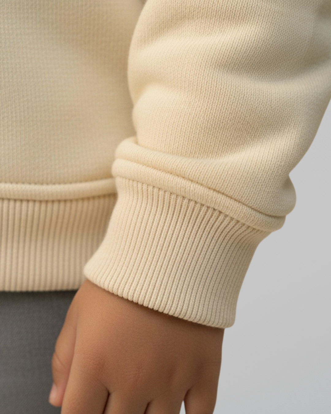 Ketty Thick Sweatshirt- Beige