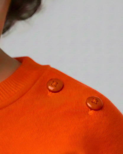 Minion Unisex Thick Sweatshirt- Orange