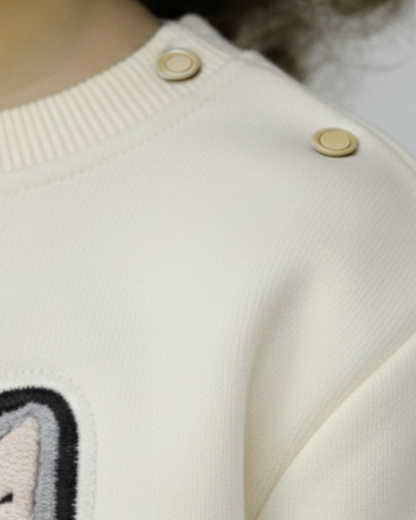 Ketty Thick Sweatshirt- Beige