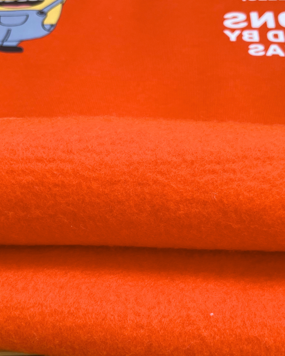 Minion Unisex Thick Sweatshirt- Orange