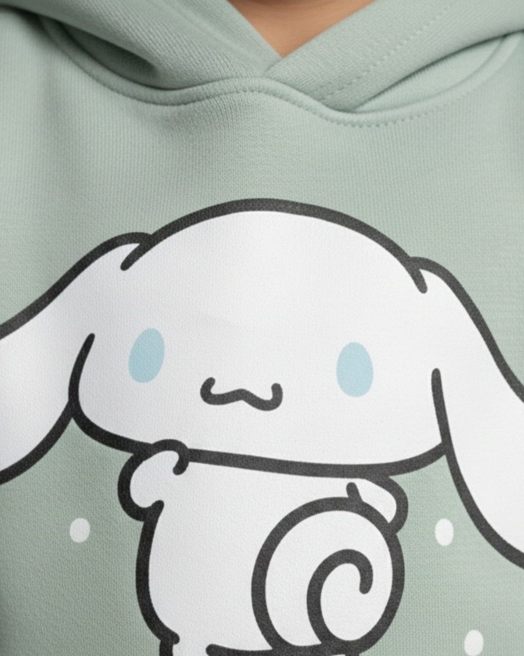 Cinnamoroll Thick Hoodie- Mint Green