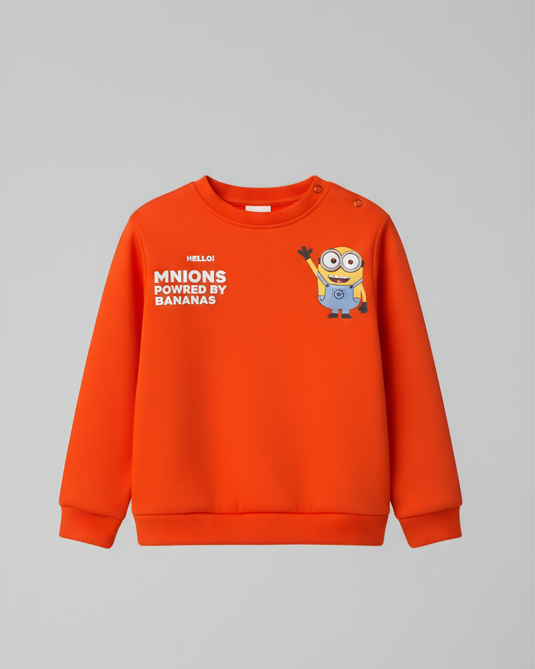 Minion Unisex Thick Sweatshirt- Orange