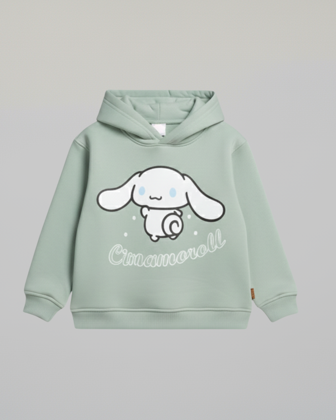 Cinnamoroll Thick Hoodie- Mint Green
