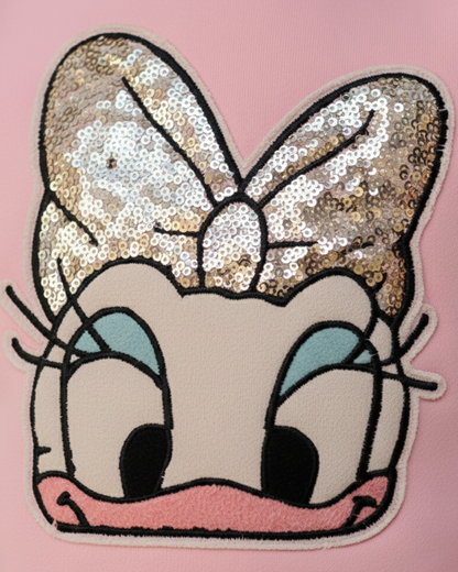 Daisy Thick Sweatshirt- Pink