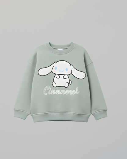 سويت شيرت سينامورول للجنسين - أخضر مينت