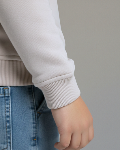 Croco Thick Sweatshirt- Gray