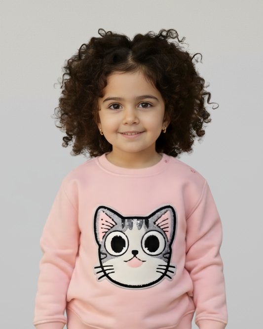 Ketty Thick Sweatshirt- Pink