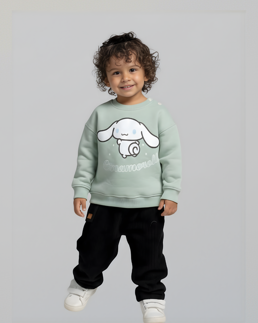 cinnamoroll Unisex Sweatshirt- Mint Green