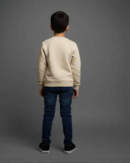 سويتشيرت سبايدرمان ثقيل – بيج