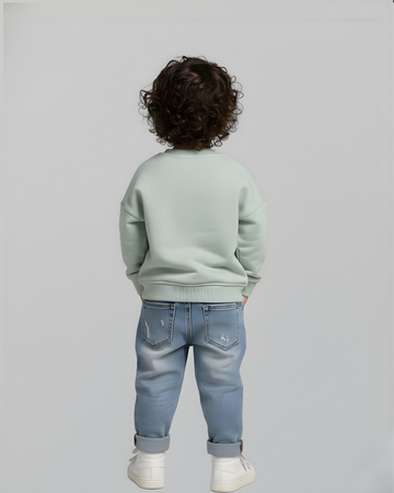 سويت شيرت سينامورول للجنسين - أخضر مينت