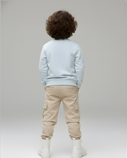 سويت شيرت سبايدرمان باور - بيبي بلو